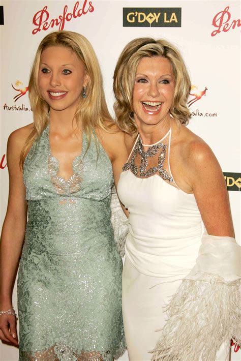 olivia newton john and daughter